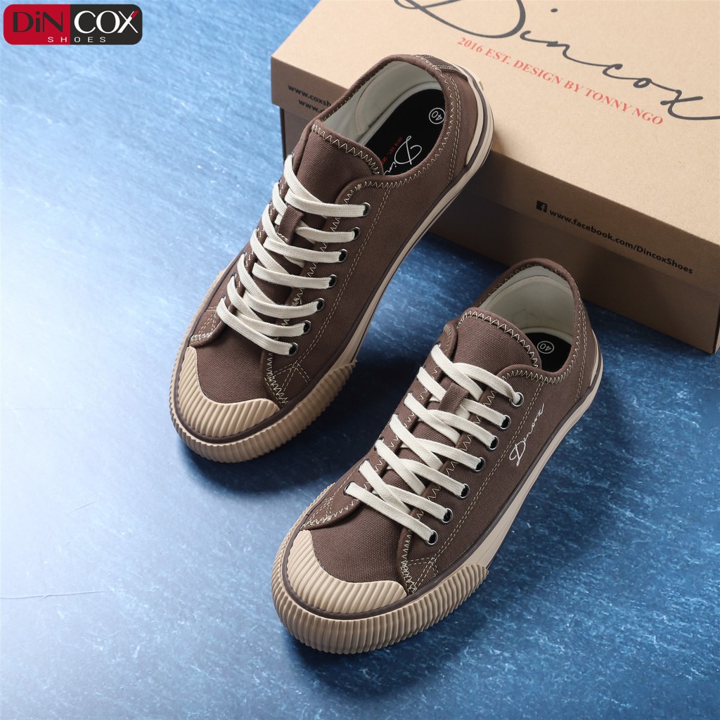 [COX] Giày Sneakers Dincox Nữ/Nam d21 chocolate chính hãng