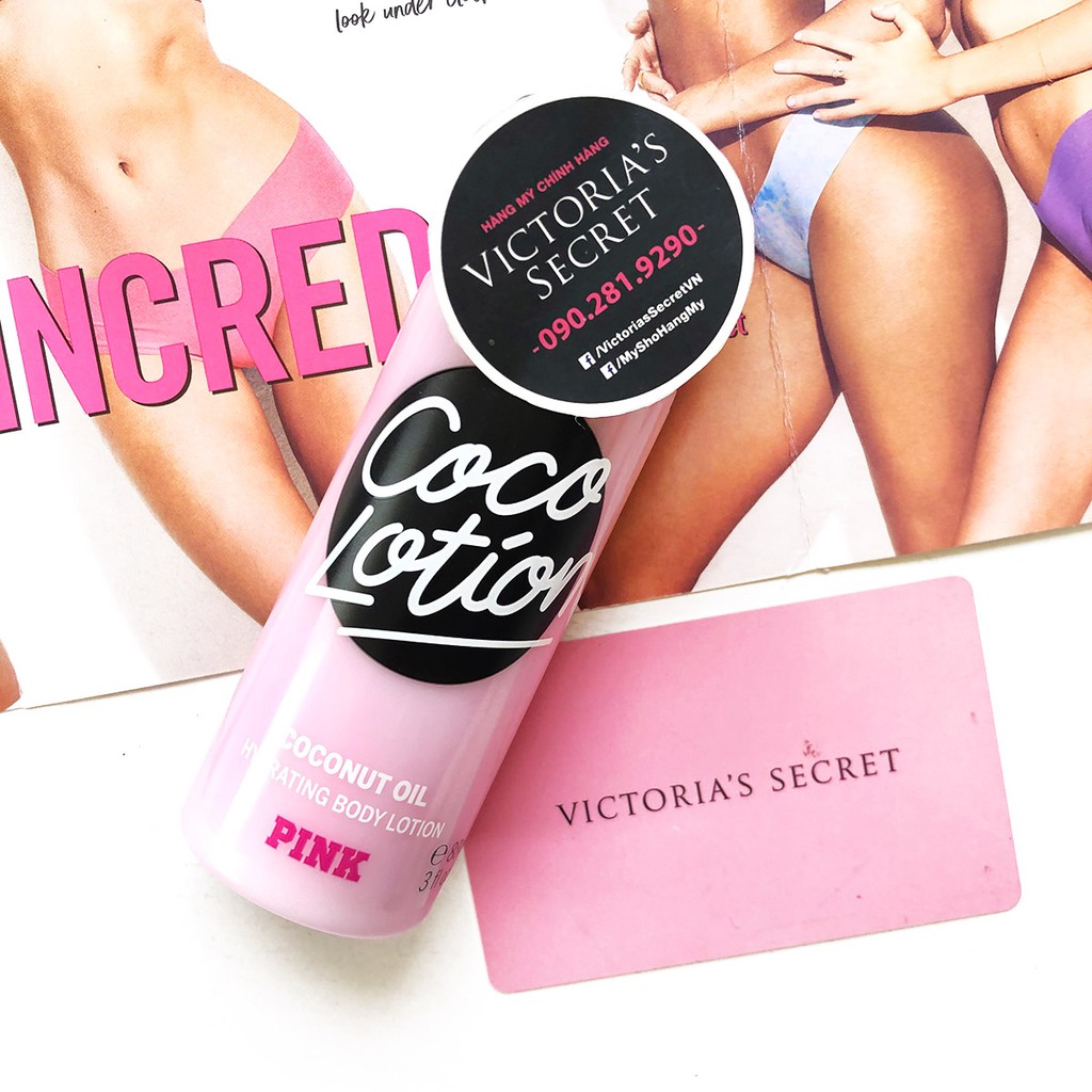 Kem dưỡng thể Coco Lotion Pink, với mùi dừa ngọt ngào