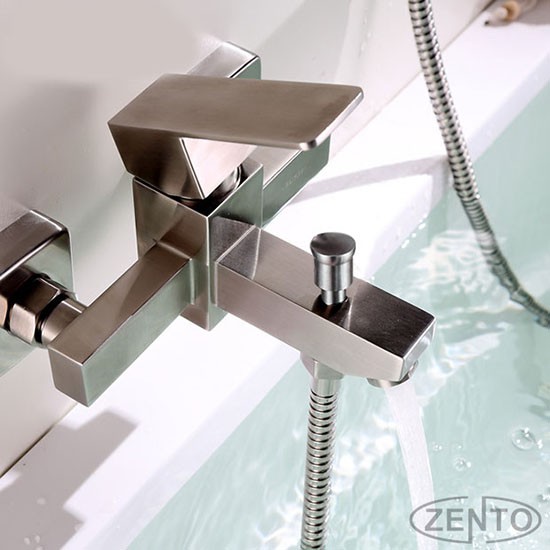 Cặp đôi sen tắm và vòi lavabo inox Zento CB006