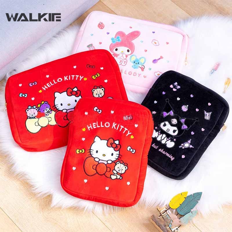 Túi Đựng Laptop/iPad/Máy Tính Bảng Đa Năng Họa Tiết Hoạt Hình Kuromi Cinnamoroll Kitty