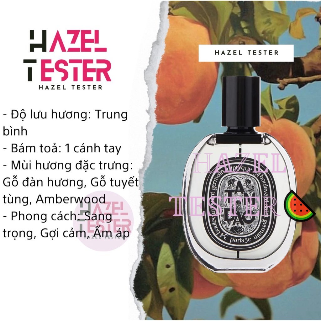 ✨ Nước Hoa Diptyque Tamdao Edp [ʜᴀᴢᴇʟ ᴛᴇsᴛᴇʀ]