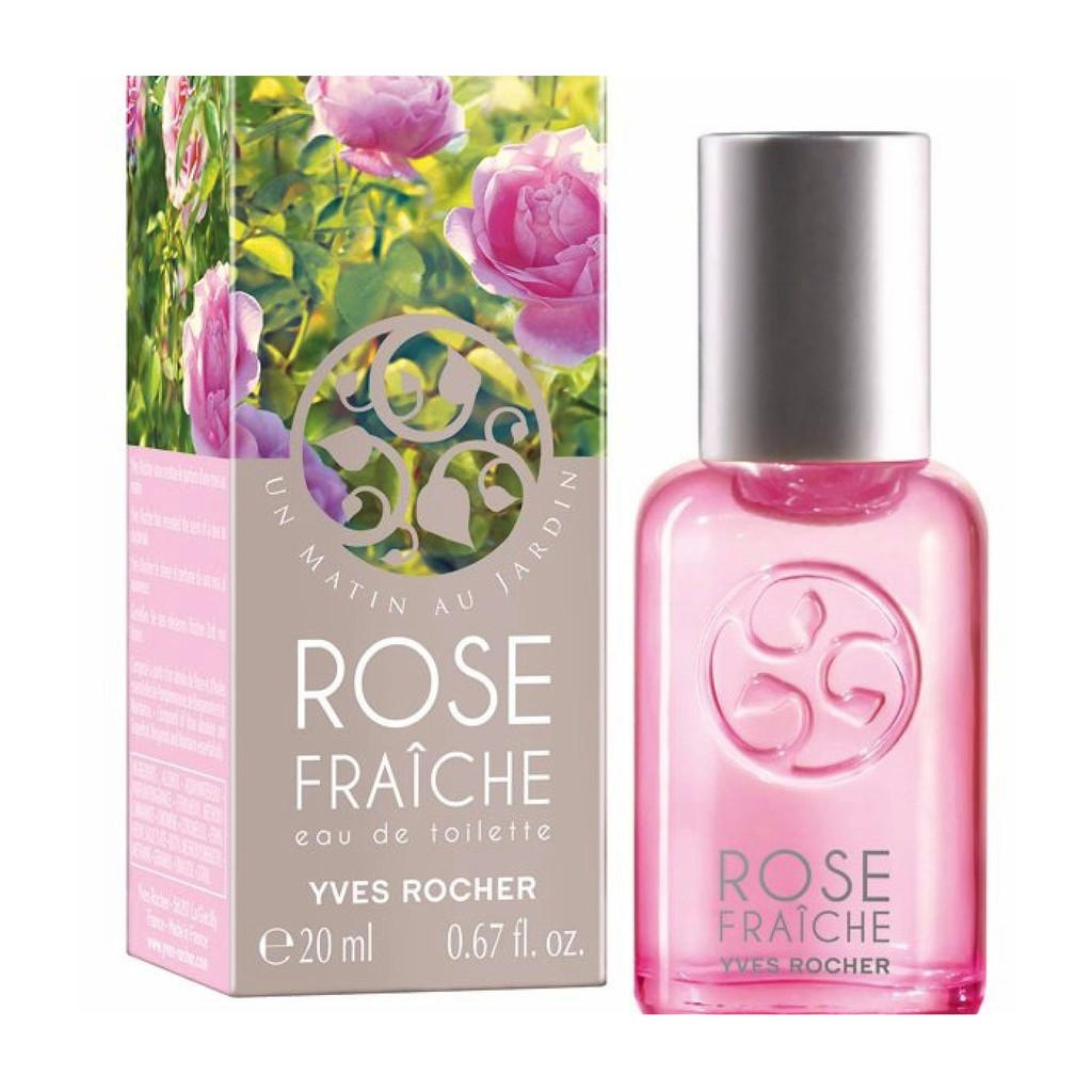 Nước Hoa Hương Hoa Hồng Tươi Yves Rocher Fresh Rose Eau De Toilette