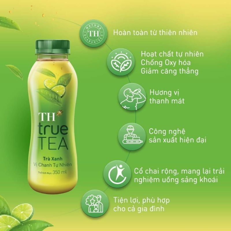 TH True TEA - Hương Vị Tinh Túy Từ Trà Xanh Và Trà Ô Long