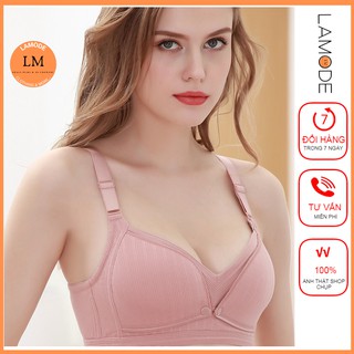 Áo lót bầu cho con bú có cúc bấm đủ size LAMODE, áo lót cho con bú mở cúc trước ngực