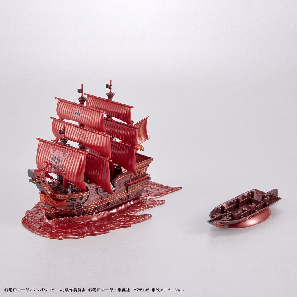 Mô hình lắp ráp ONE PIECE GRAND SHIP COLLECTION RED FORCE Commemorative color Ver. of “FILM RED"