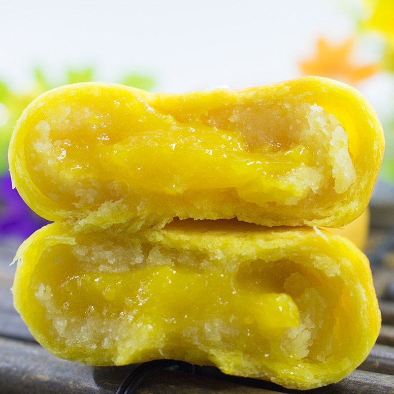 [ Ăn vặt ngon ] Combo 2500g Bánh Kim sa trứng chảy / Bánh bao trứng muối tan chảy ăn vặt dinh dưỡng