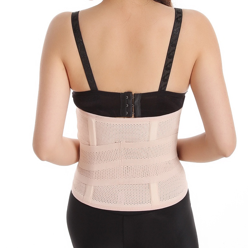 Đai nịt bụng dán thông hơi giảm mỡ, tạo vòng 2 con kiến chống cuộn, dễ vận động HLBOUTIQUE N3331