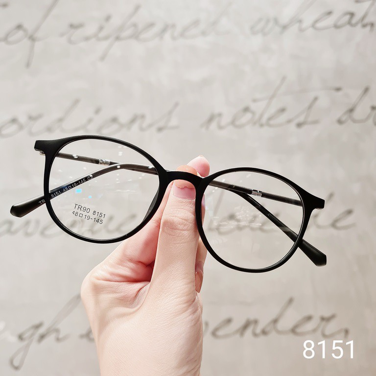 Gọng kính cận nam nữ Lilyeyewear kiểu dáng mắt tròn nhiều màu - 8151 | BigBuy360 - bigbuy360.vn