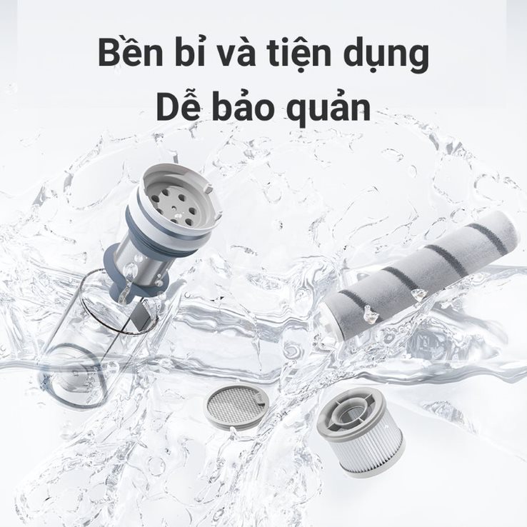 Máy Hút Bụi Cầm Tay Không Dây Dreame P10 - Lực Hút 20000Pa - Bản Quốc Tế - BH 12 Tháng