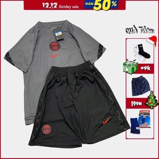 Bộ quần áo bóng đá ⚽️ CLB PSG MÀU XÁM HÀNG CAO CẤP_MÙA GIẢI 21/22