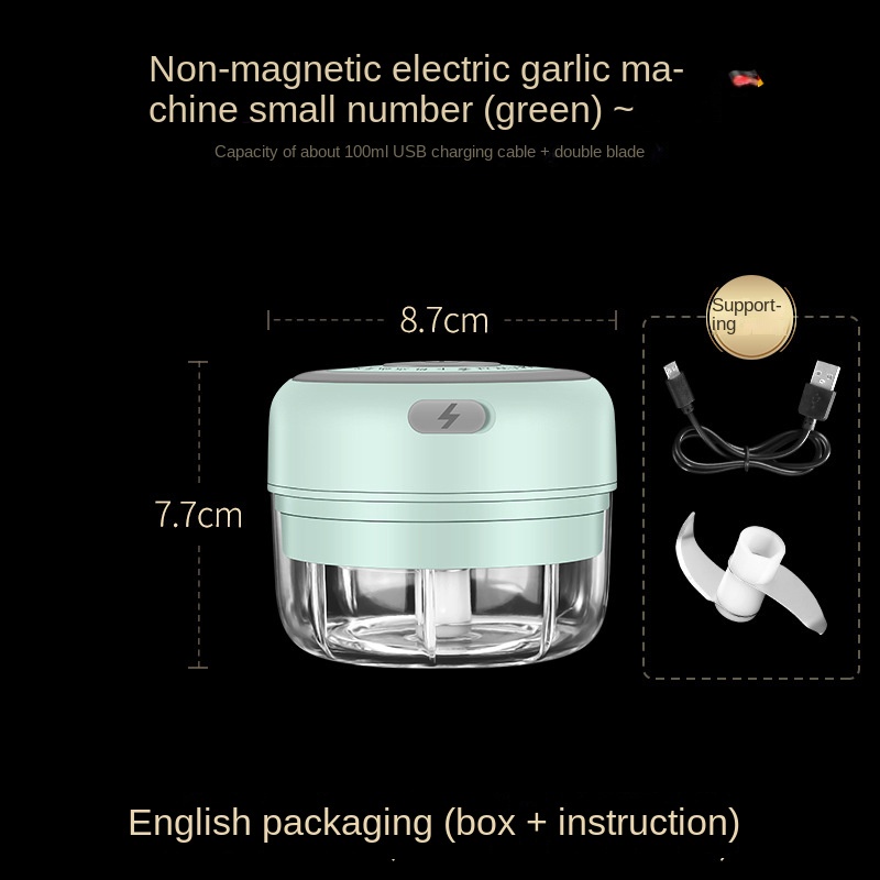Dụng Cụ Nghiền Tỏi Bằng Điện Không Dây Mini