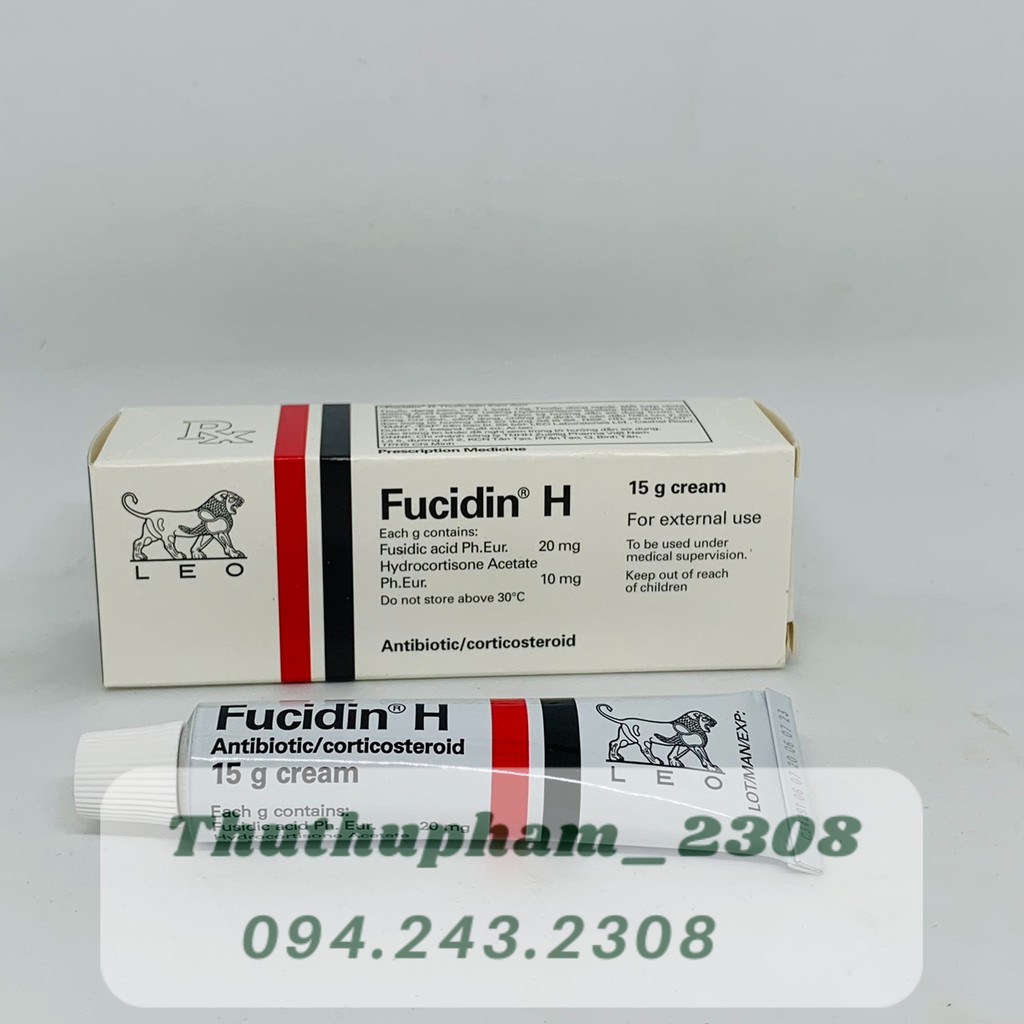 Kem bôi Fucidin H / Fucidin 15g