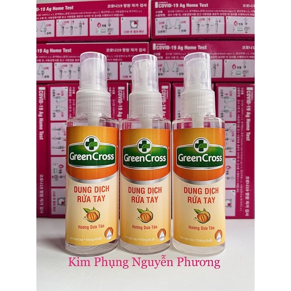 1 chai nước rửa tay khô diệt khuẩn GreenCross dạng xịt | BigBuy360 - bigbuy360.vn