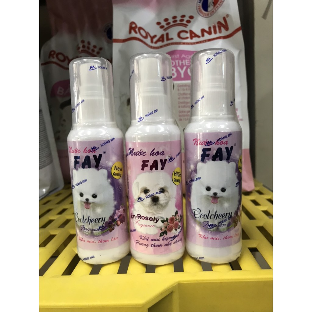 Nước hoa Fay En-Rosely cho chó mèo