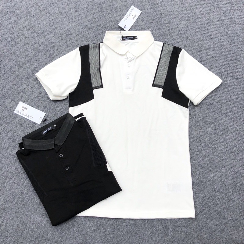 Áo polo nam dáng basic, chất đẹp, áo phông nam cổ bẻ - Bee Shop