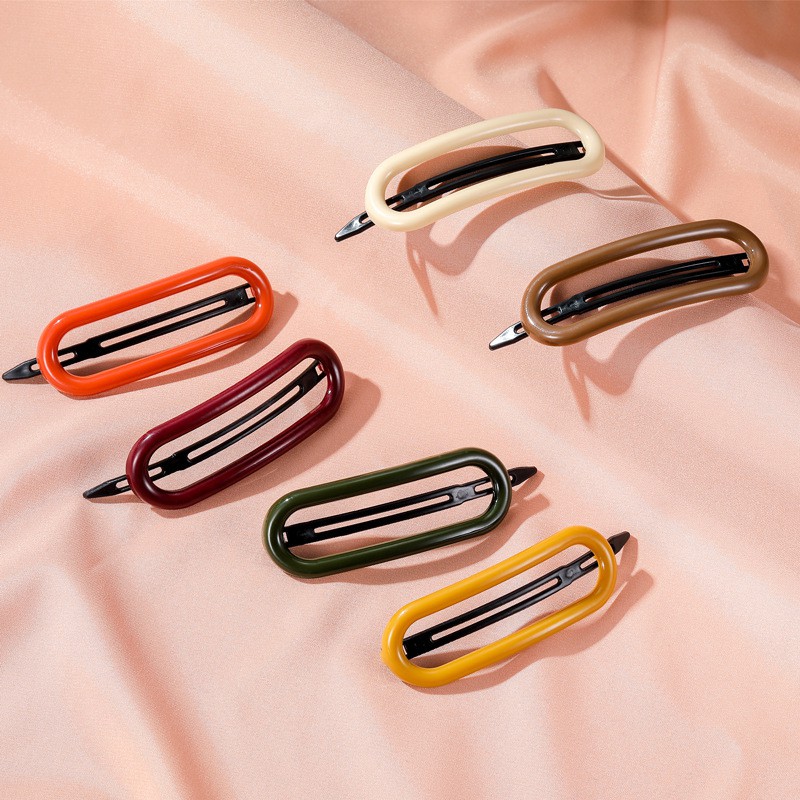 Kẹp tóc Morandi màu kẹo tùy chọn