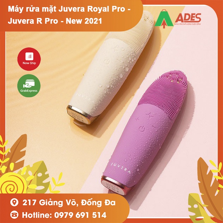 Máy rửa mặt Juvera Royal Pro - Juvera R Pro | Bảo hành chính hãng | HOT NEW 2022 - Công nghệ EMS Massage