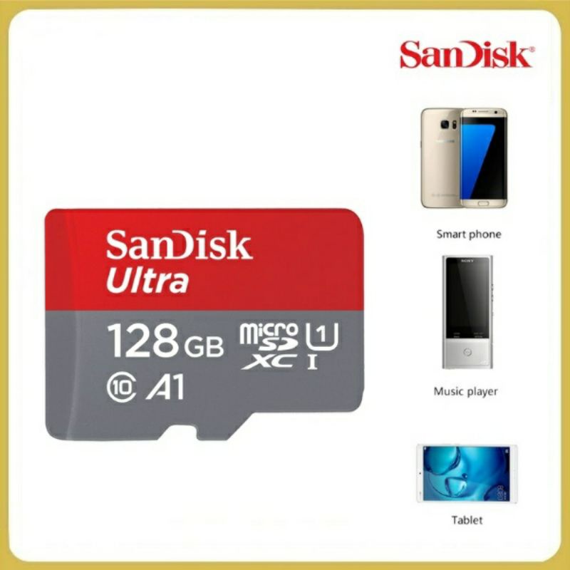 Thẻ Nhớ SanDisk Ultra MicroSDXC Dung Lượng 128G tốc độ cao 667 x100MB/s