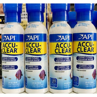 Dung dịch khử đục làm trong nước api accu clear 237ml