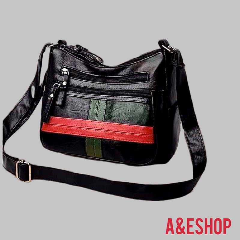 Túi xách da mềm đẹp đeo chéo thời trang cao cấp - A&ESHOP 66586