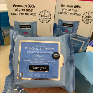 KHĂN GIẤY ƯỚT TẨY TRANG NEUTROGENA MAKEUP REMOVER MỸ