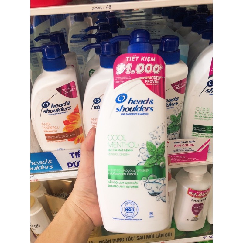 Dầu hội đầu Head & Shoulders bạc hà 850g