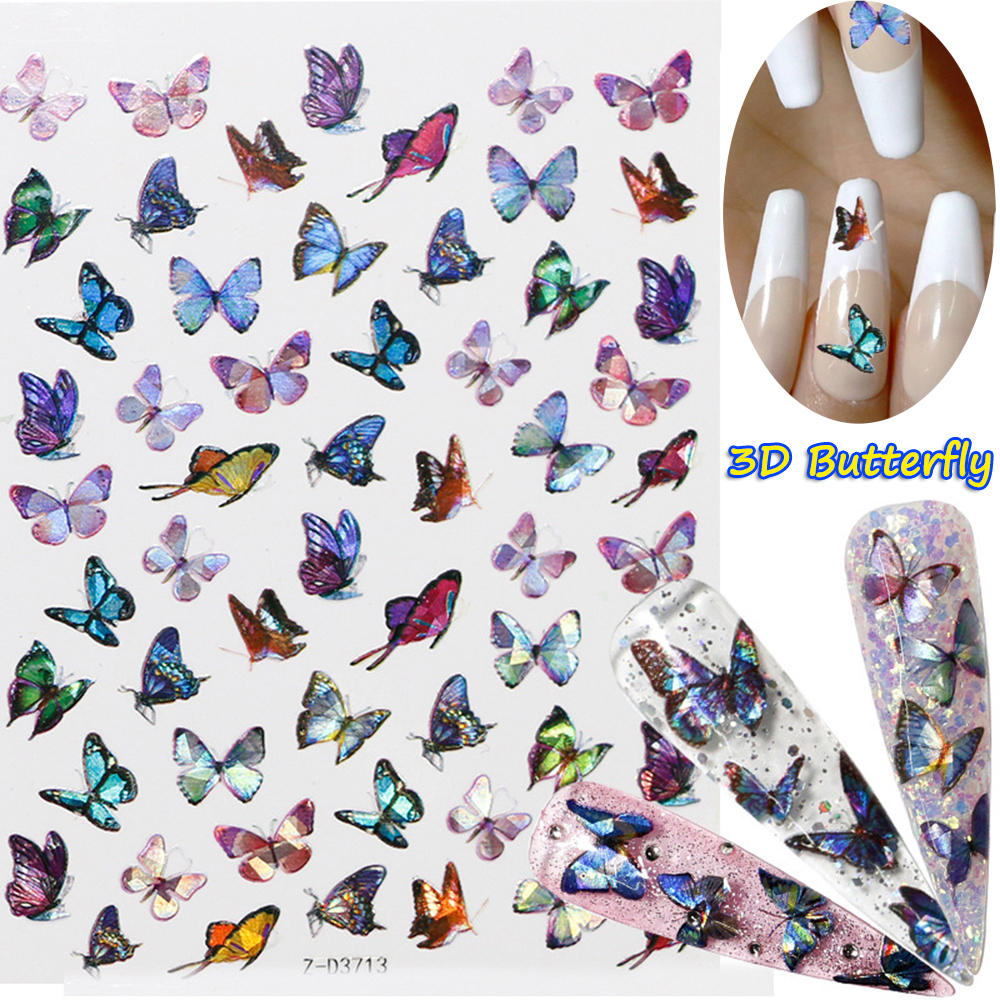 NEW (Hàng Mới Về) Nhãn Dán Trang Trí Móng Tay Diy