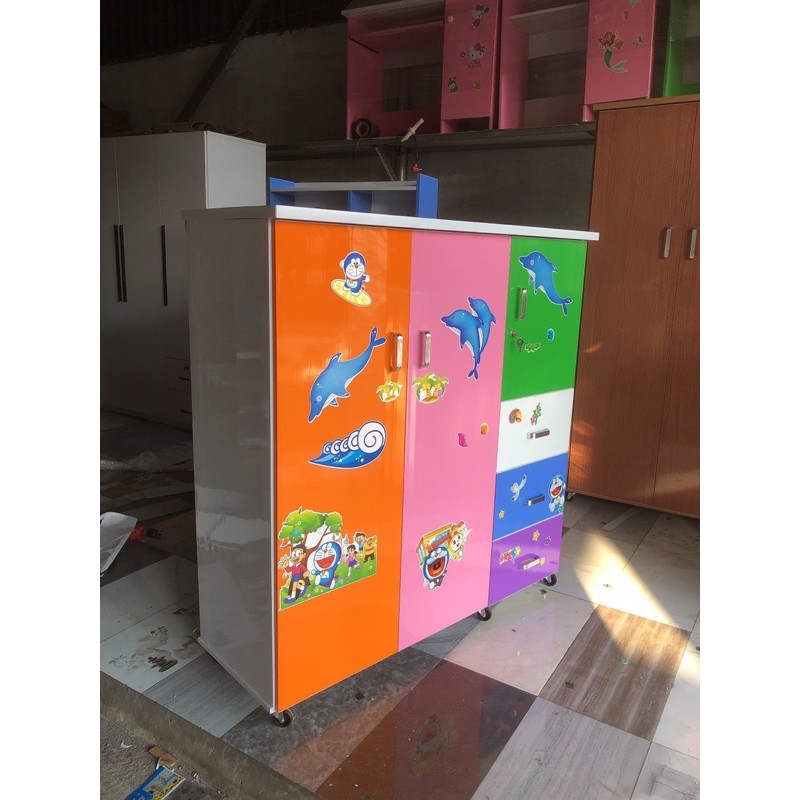 Tủ nhựa cho bé đa sắc màu | BigBuy360 - bigbuy360.vn