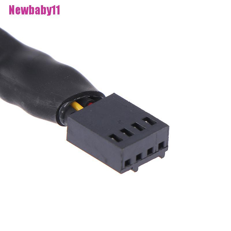 Cáp Chia Quạt Tản Nhiệt 4pin PWM 1 Sang 1 2 3 4 Newbaby11 Cho CPU Máy Tính