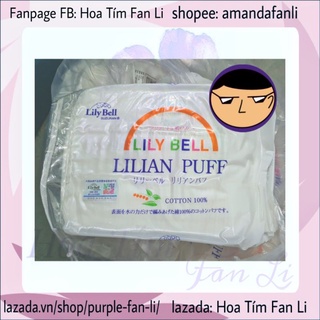 Bông tẩy trang Lily Bell (222 miếng)
