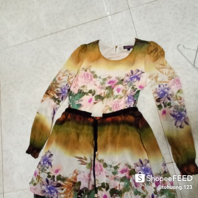 Đầm voan lụa
