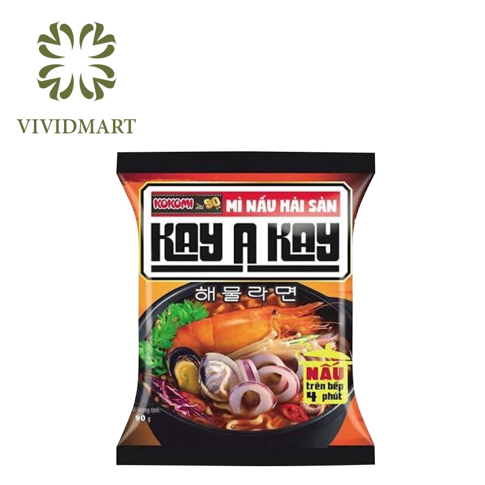MÌ NẤU HẢI SẢN KOKOMI KAY A KAY – GÓI KAYAKAY 90GR