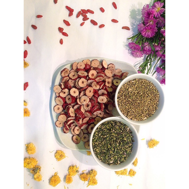 Trà an thần - trà tâm sen - ngủ ngon - giảm căng thẳng mệt mỏi - trà dưỡng nhan (gói 10gam) | BigBuy360 - bigbuy360.vn