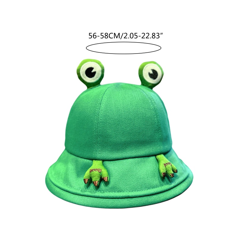 Nón Tai Bèo Vành Rộng Chất Liệu Cotton Chống Nắng Thời Trang Mùa Hè Cho Người Lớn Và Trẻ Em