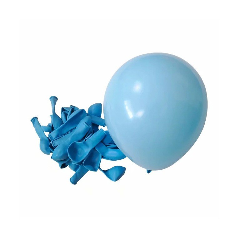 Bóng bay cao su 5 inch trang trí sinh nhật thôi nôi đầy tháng nhiều màu sắc HAPPYKID BBCS5INCH