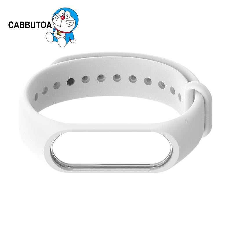 Dây Đeo Thay Thế Chất Liệu Silicon Thiết Kế Nhiều Lỗ Thời Trang Cho Xiaomi Mi Band 3