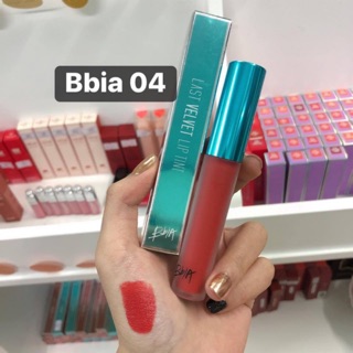 Son kem BBIA Last Velvet Lip Tint Ver 1 màu 04