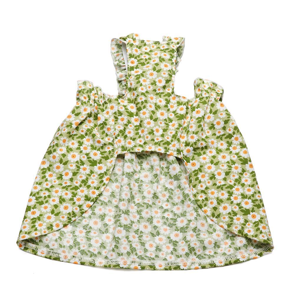 Đầm Cotton Phong Cách Công Chúa Thời Trang Xuân Hè Xinh Xắn Cho Thú Cưng