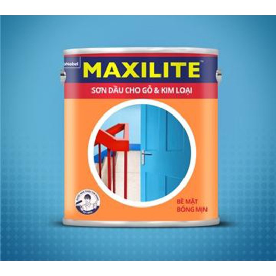 Sơn dầu MAXILITE dùng gỗ, kim loại, nhựa (800ml)