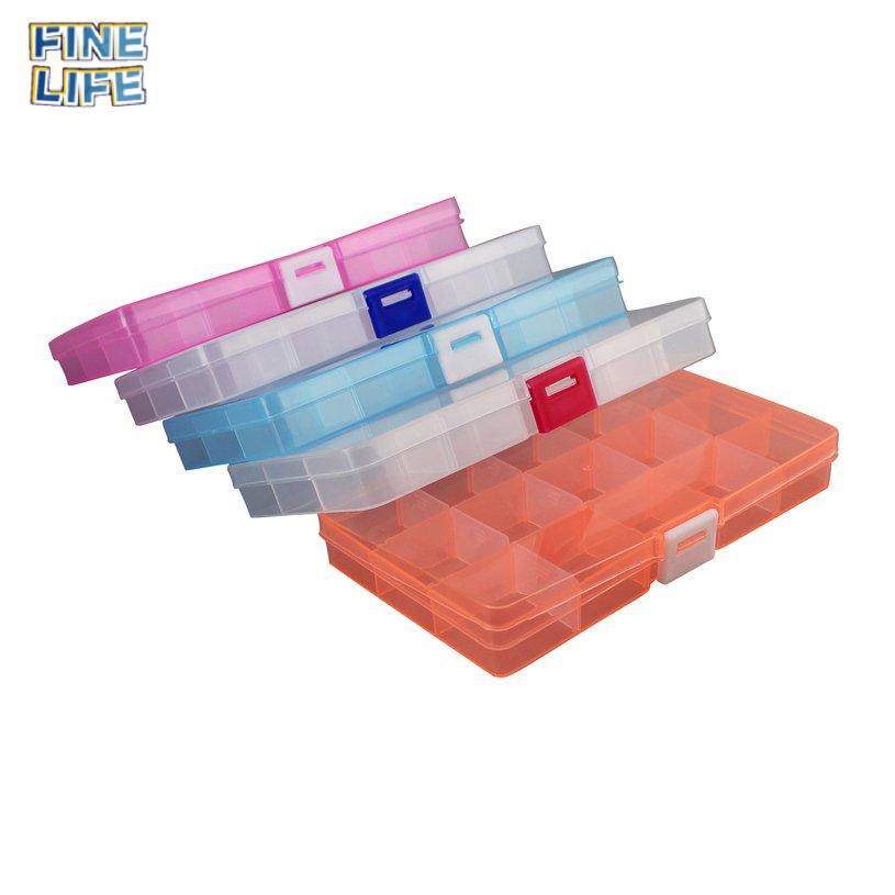 Hộp Nhựa Đựng Trang Sức 15 Ngăn