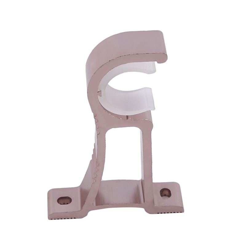 Giá gắn thanh treo rèm cửa bằng nhôm 28mm tiện lợi