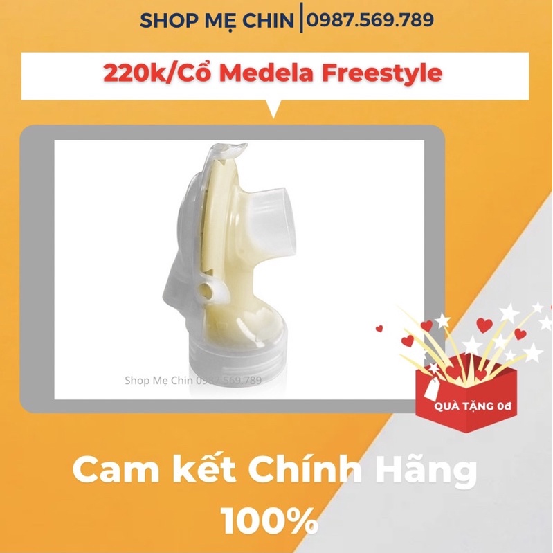 Phễu kèm cổ medela chính hãng like new