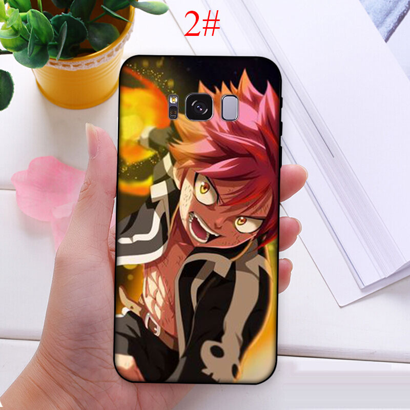 Ốp Điện Thoại Mềm Hình Fairy Tail Natzu E Lucy Cho Samsung A11 A21 A41 M11 M30s M21s M31s Note 20 Ultra