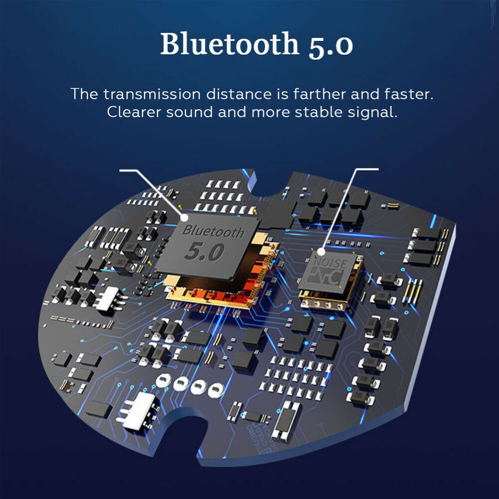 Tai Nghe Bluetooth 5.0 Không Dây Thông Minh Hel + P2 Tws