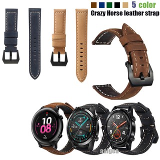 Dây đeo đồng hồ bằng da cho Huawei Watch GT 2 2e GT2 Pro GT3 Honor Magic