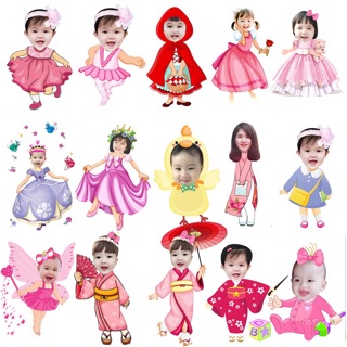 Chibi cho bé sz lớn 30 cm