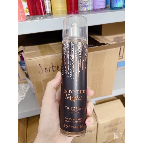 Xịt body mist Into The Night bath and body work - Mùi Best - 236ml