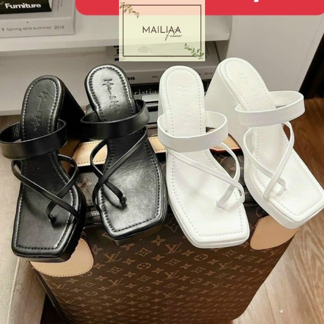Dép đế xuồng 7 phân MAILIAA mã MOI quai xỏ ngón dễ đi