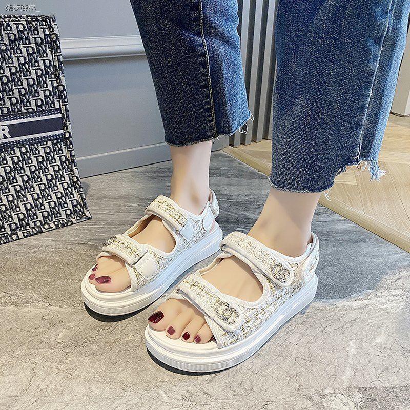 Giày Sandal Đế Xuồng Size Lớn 35-42 Thời Trang Dành Cho Nữ