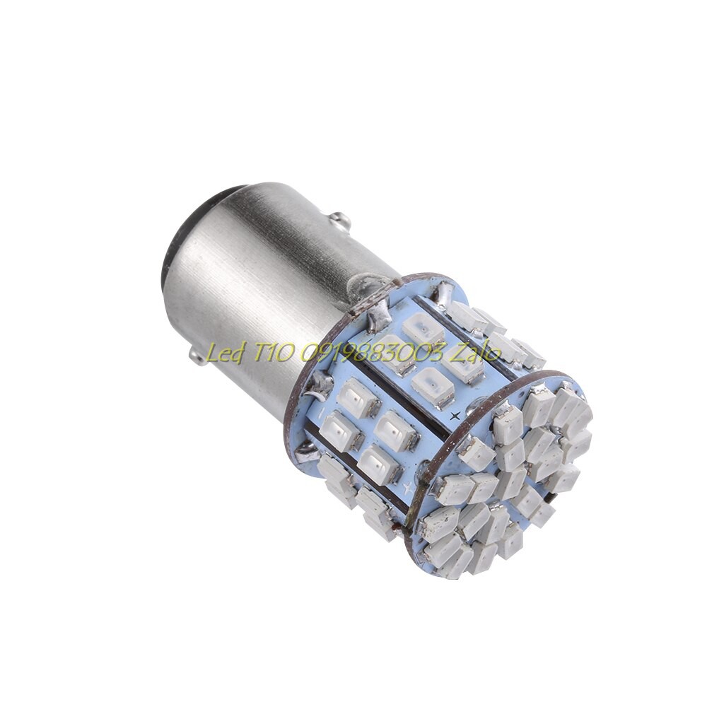 Đèn hậu phanh xi nhan ô tô xe máy 1157 BAY15D/ 1156 Ba15s 50SMD 1206 12V